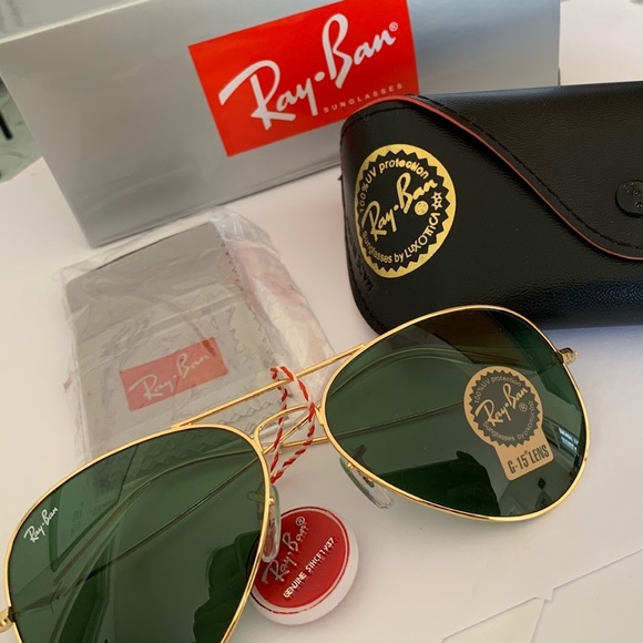 NEW with Tags Ray Ban RayBan Aviator Sunglasses